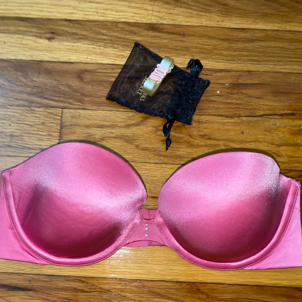 LAST CHANCE - Victoria Secret Strapless Multiway Pink Bra 32C